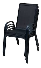 Stacking Chair Leknes Black Jysk