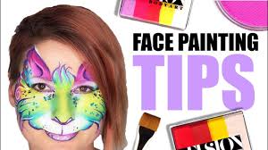 top face painting tips for beginner