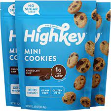 All content copyrighted, except where noted: Highkey Keto Snacks Chocolate Cookies Low Carb Food Gluten Free Grain Free No Sugar Added