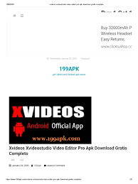 Special features of adobe premiere the video editor for android offers a number of exciting editing options, such as adding. Xvideos Xvideostudio Video Editor Pro Apk Download Gratis Completo Pdf Ios Android Operating System