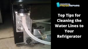 Has your ice maker stopped making ice? Top Tips For Cleaning The Water Lines To Your Refrigerator