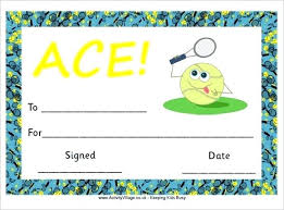 Summer Camp Certificate Template Kids Document With Planting