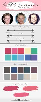the light summer color palette rachel