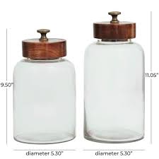 Decorative Glass Canisters