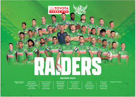 2023 canberra raiders nrl rugby team