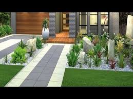 Modern Landscape Design Front Yard