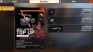 All codes can only be redeemed once per free fire. Skull Hunter Top Up Event Black Winter Garena Free Fire Grena Free Fire Free Fire New Update