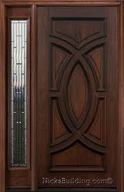 Solid Mahogany Entry Doors