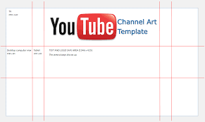 you channel art template for