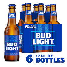 bud light beer 6 pack lager beer 12