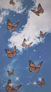Lihat ide lainnya tentang latar belakang, seni, gambar. Butterfly Aesthetic Wallpaper Enjpg