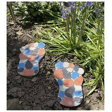 decorative garden stepping stones for