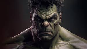 angry hulk ai art wallpaper hd