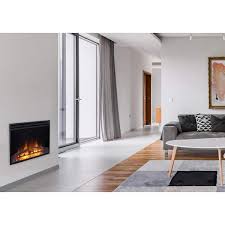 Cambridge 28 In Freestanding 5116 Btu Electric Fireplace Insert With Remote Control