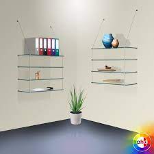 Suspended Glass Shelving Cable