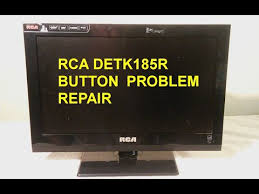 If so you need to have a rca audio cord with 2 rca plugs at each end. Rca Detk185r Tv Button Problem Repair Youtube