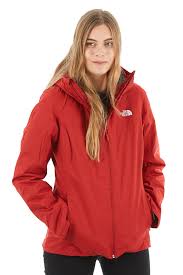 The North Face Quest Insulated Womens Waterproof Jacket S Red