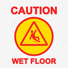 caution wet floor clipart transpa
