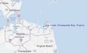 Long Creek Chesapeake Bay Virginia Tide Station Location Guide