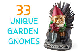 unique garden gnomes crafty little