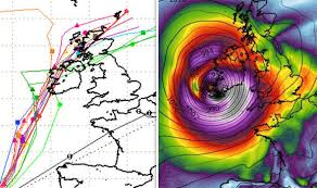 Hurricane Ophelia Path Update Shock Spaghetti Model Show Uk