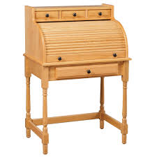 How to update a small roll top desk with paint. Small Roll Top Desk Amish Oak Furniture Mattress Store