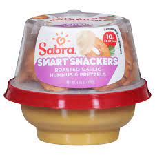 sabra hummus snackers roasted garlic
