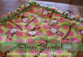 Fleece is a common material used in scarves, sweaters, and jackets. How To Make A No Sew Fleece Blanket Without Knots Adventures Of A Diy Mom