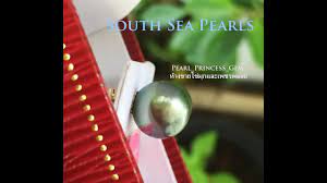 ต่างหูไข่มุกเซาท์ซีสีเขียวประกายฟ้า ; Blue to Green South Sea Pearls -  YouTube