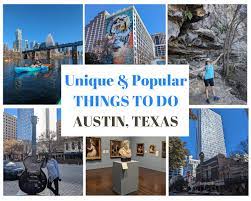 unique things to do in austin