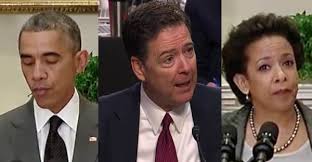 Image result for comey lynch clinton obama