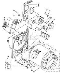 whirlpool dryer parts diagrams