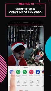 Save tik tok video without a watermark to ios camera roll directly. Video Downloader For Tiktok No Watermark For Android Apk Download