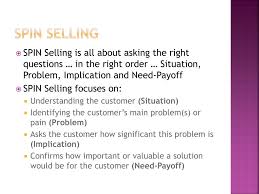 spin selling powerpoint presentation