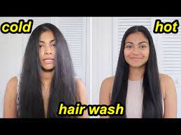 hot vs cold water hair wash which is