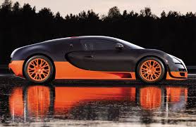 Bugatti Veyron Super Sport Orange and black