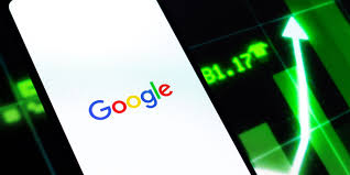 google stock gains