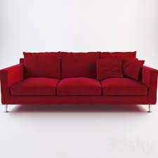 b b italia harry sofa 3d model