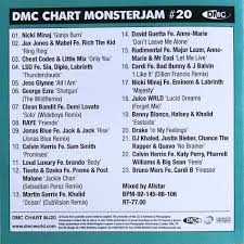 Dmc Monsterjam Chart 20 August 2018 Dj Music Dj Music