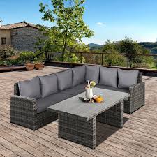 Outsunny 5 Seater Outdoor Patio Dining