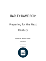 Case Study Analysis Harley Davidson   Example Good Resume Template