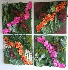 Faux Succulent Wall Art Make Be Leaves
