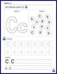 letter c worksheets for kindergarteners