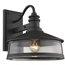 Allen Roth 14 In W 1 Light Black Wall Sconce In The Wall Sconces Department At Lowes Com