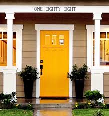 15 Outstanding Yellow Front Doors To