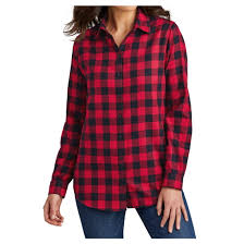 yellow rooster flannel shirts for women