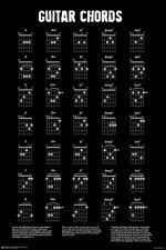 Guitar Chord Poster Products For Sale Ebay