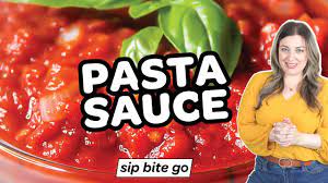 homemade pasta sauce recipe with