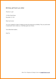 Thank You Letter For Gift Sample Business Archives Valuexweb Com
