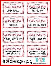 Love And A Little Bit Naughty Coupon Book Valentines Gift